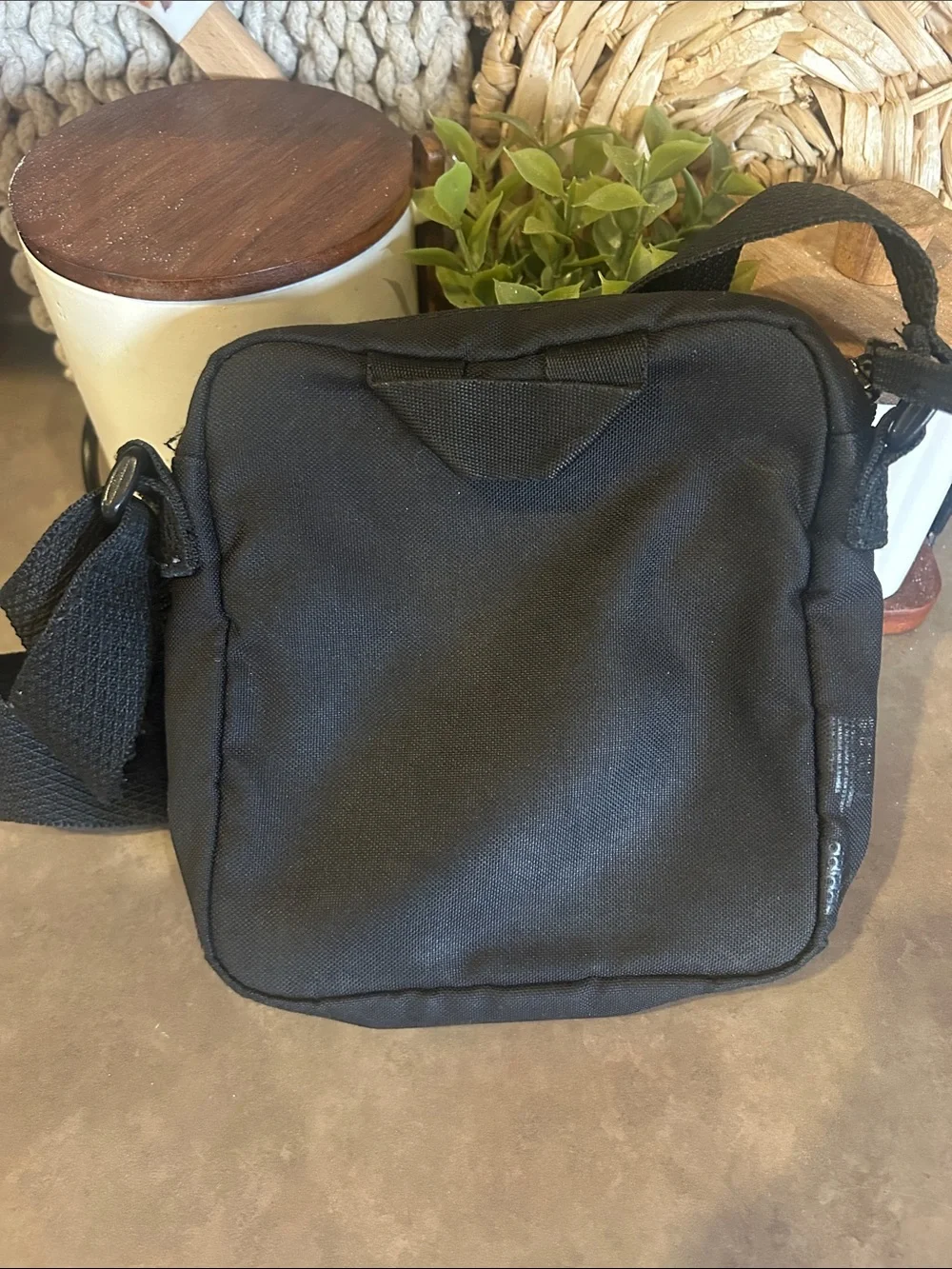 adidas Black Amplifier 2 Festival Compact Crossbody Bag
